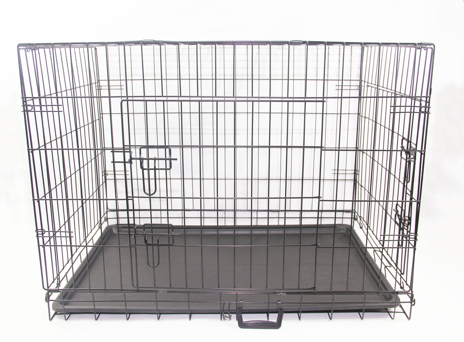 30' Portable Foldable Collapsible Crate Pet Cage with Blue Cover