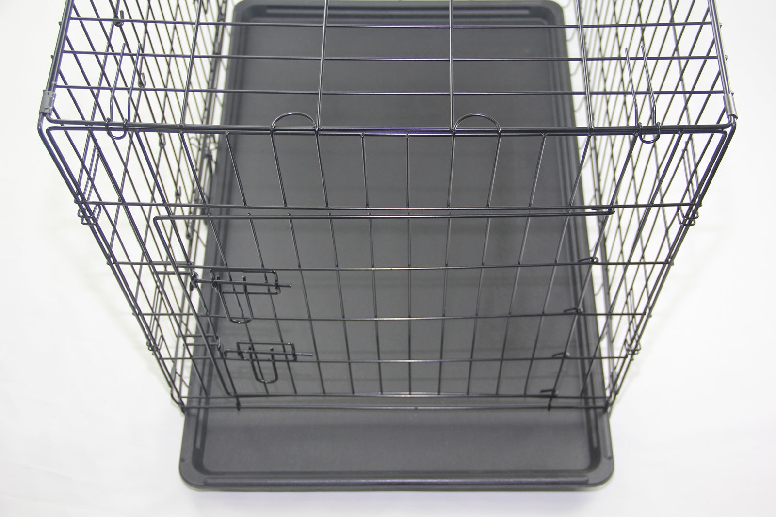 30' Portable Foldable Collapsible Crate Pet Cage with Blue Cover