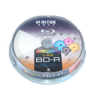 ritek-blu-ray-bd-r-2x-25gb-130min-white-top-printable-10pcs