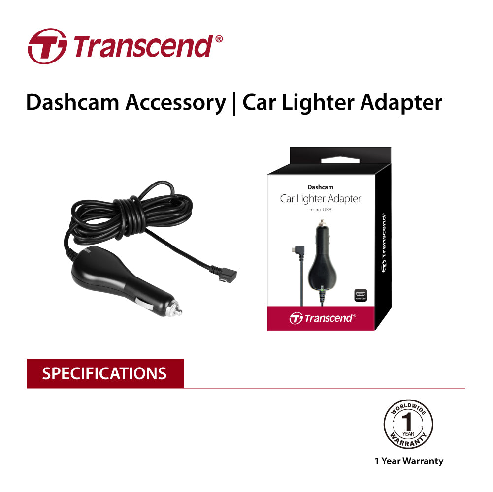 transcend-ts-dpl2-car-lighter-adapter-for-drivepro-micro-b-for-dp230-dp130-dp110