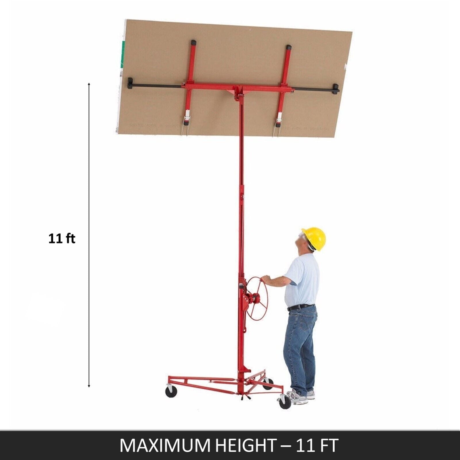 11FT Drywall Panel Lifterfor Gyprock & Plasterboard