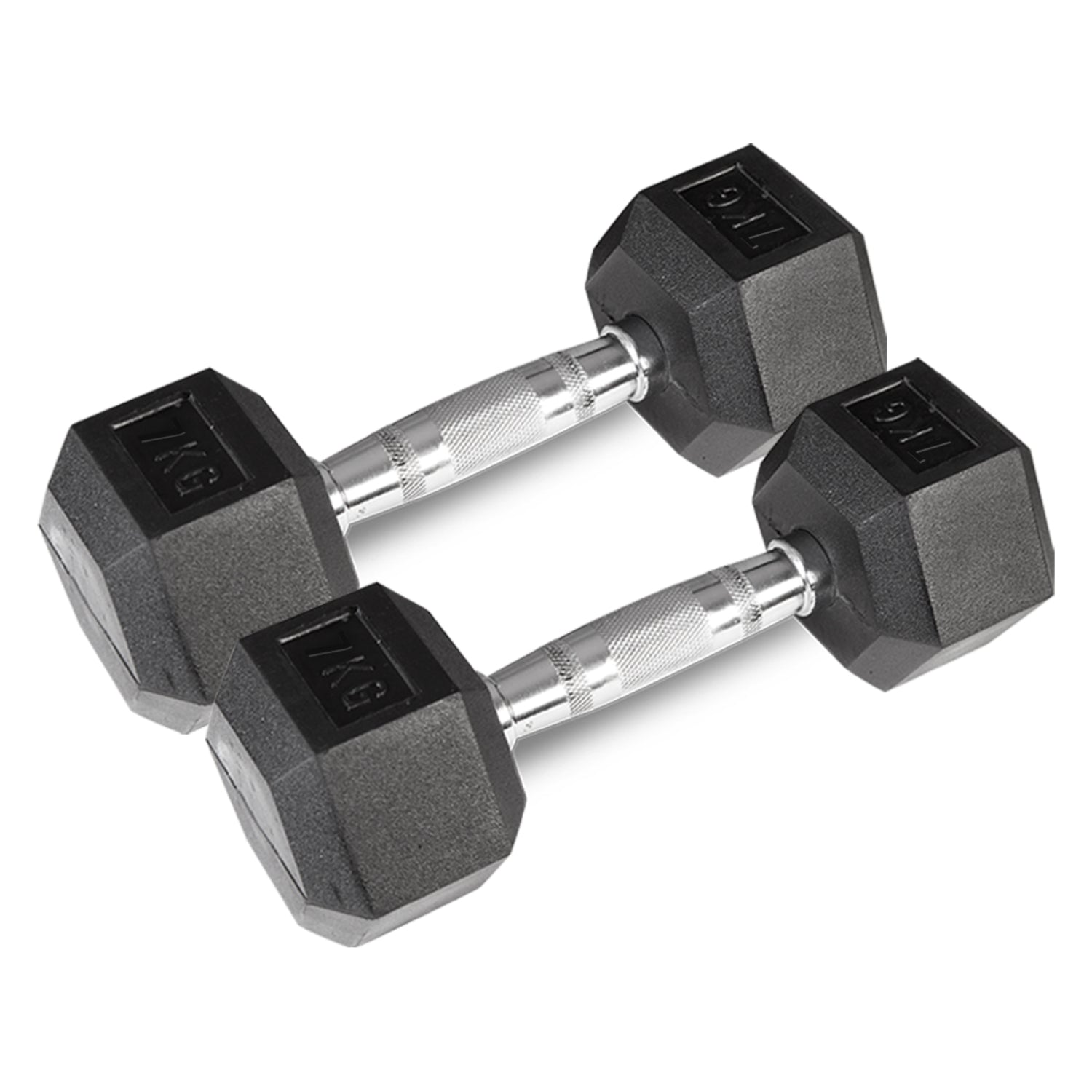 CORTEX 7kg Hex Dumbbell (Pair)