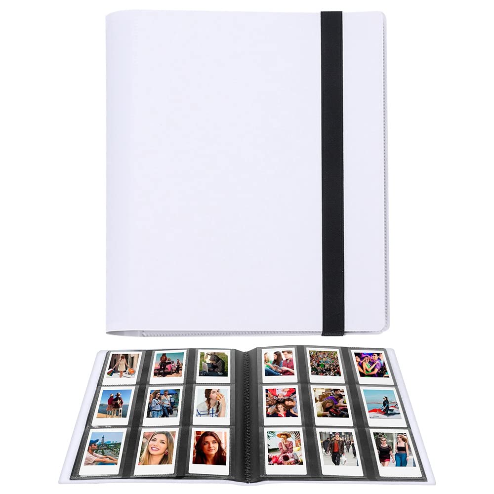 LIFEBEA 432 Pockets Photo Album for Fujifilm Instax Mini Camera,  (White)