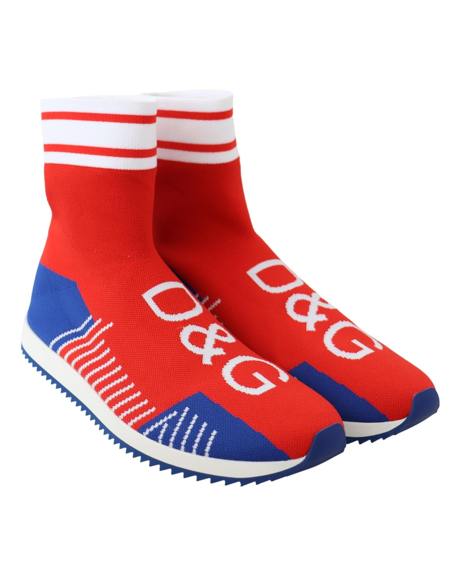 Dolce & Gabbana SORRENTO Casual Socks Sneakers 40 EU Men