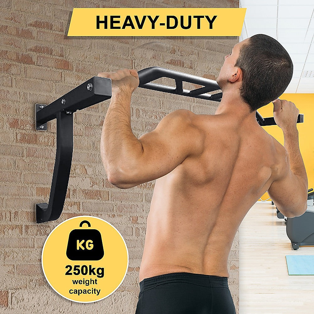 Wall Mounted Multi Grip Chin Up Bar Upper Body Training