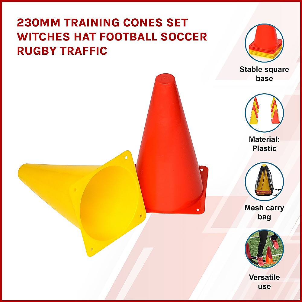 230mm Training Cones Set