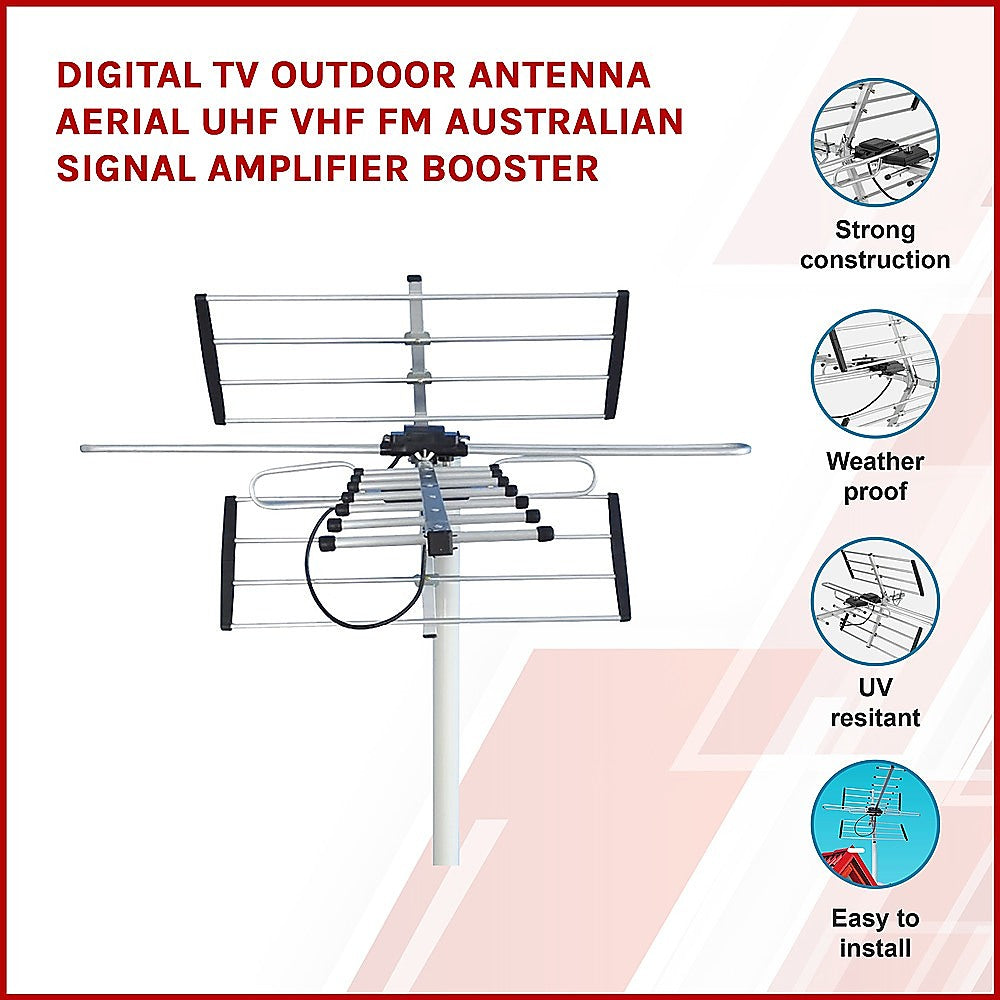 digital-tv-outdoor-antenna-aerial-uhf-vhf-fm-australian-signal-amplifier-booster