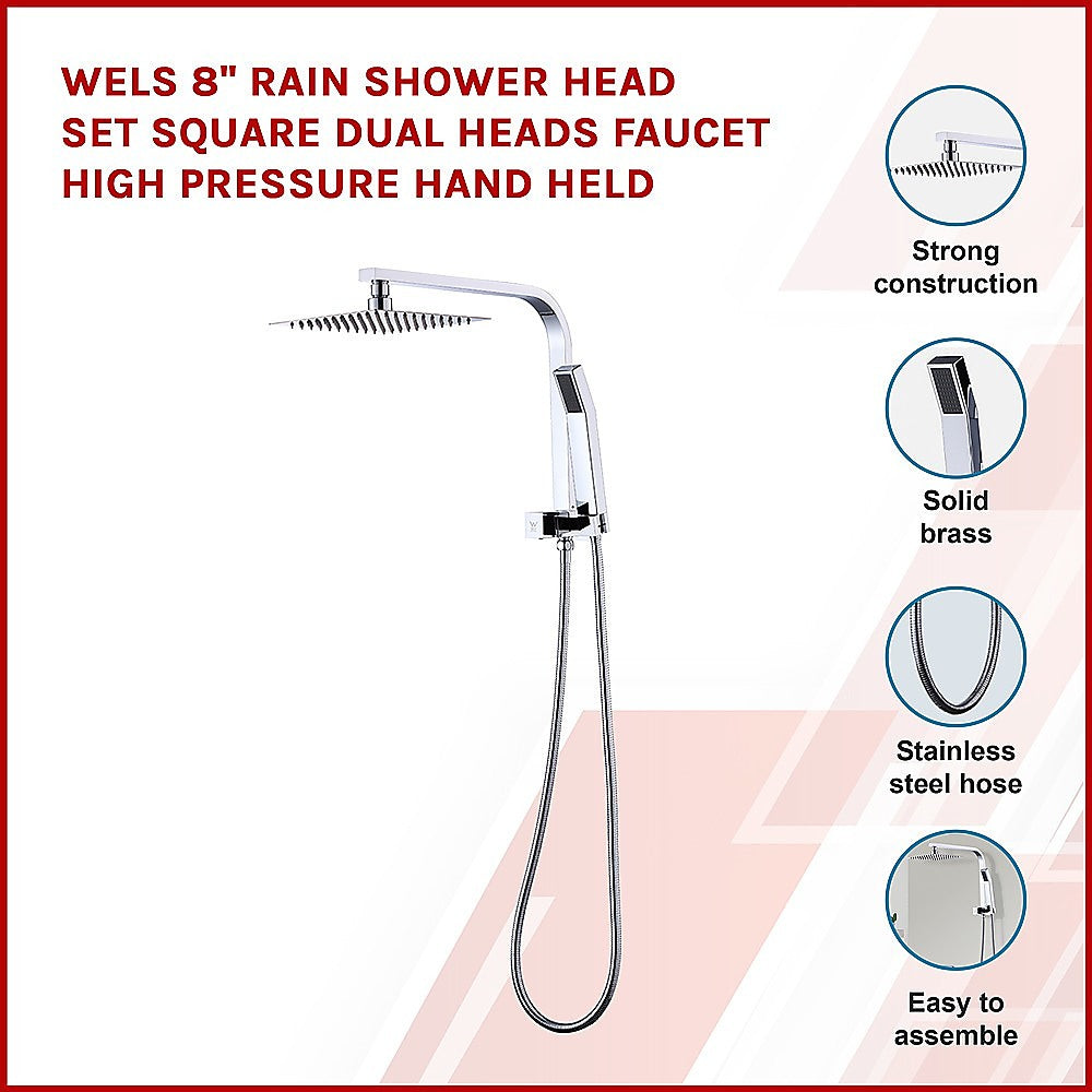 wels-8-rain-shower-head-set-square-dual-heads-faucet-high-pressure-hand-held-3