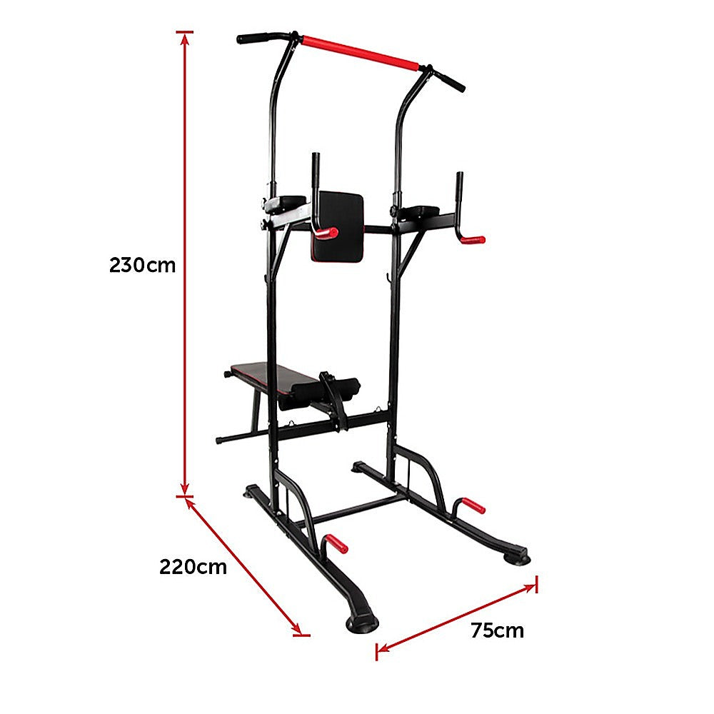 power-tower-pull-up-weight-bench-dip-multi-station-chin-up-home-gym-equipment