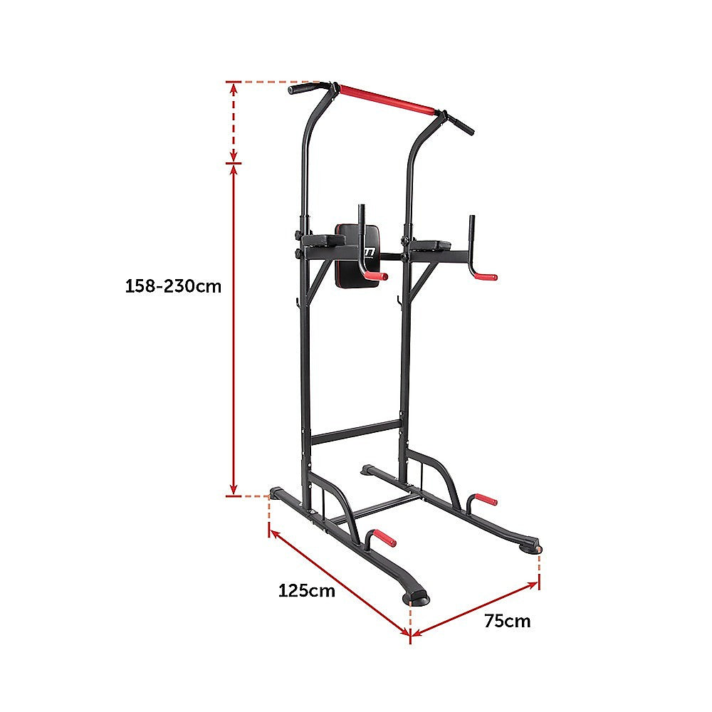 power-tower-chin-up-bar-push-pull-up-knee-raise-weight-bench-gym-station