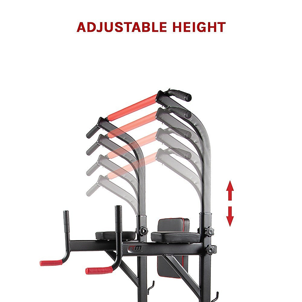 power-tower-chin-up-bar-push-pull-up-knee-raise-weight-bench-gym-station