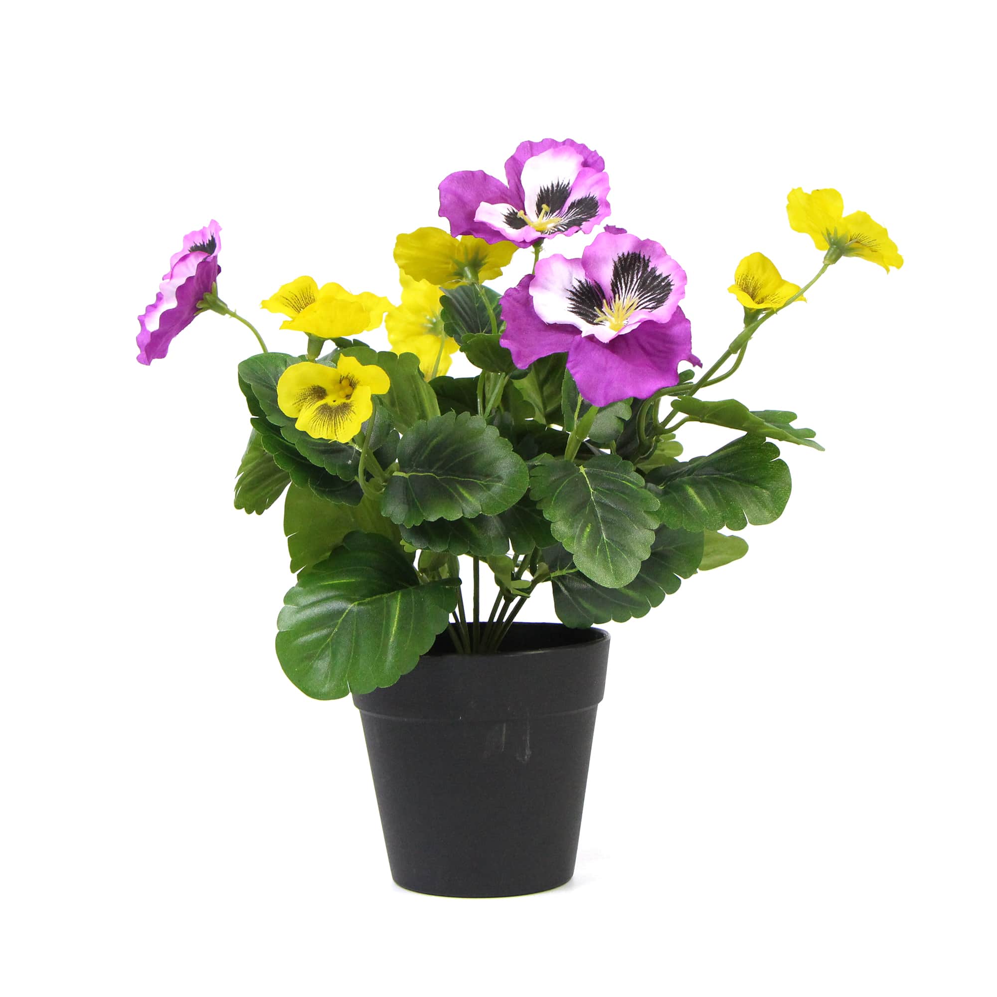 mixed-pink-and-yellow-flowering-potted-artificial-pansy-plants-25cm