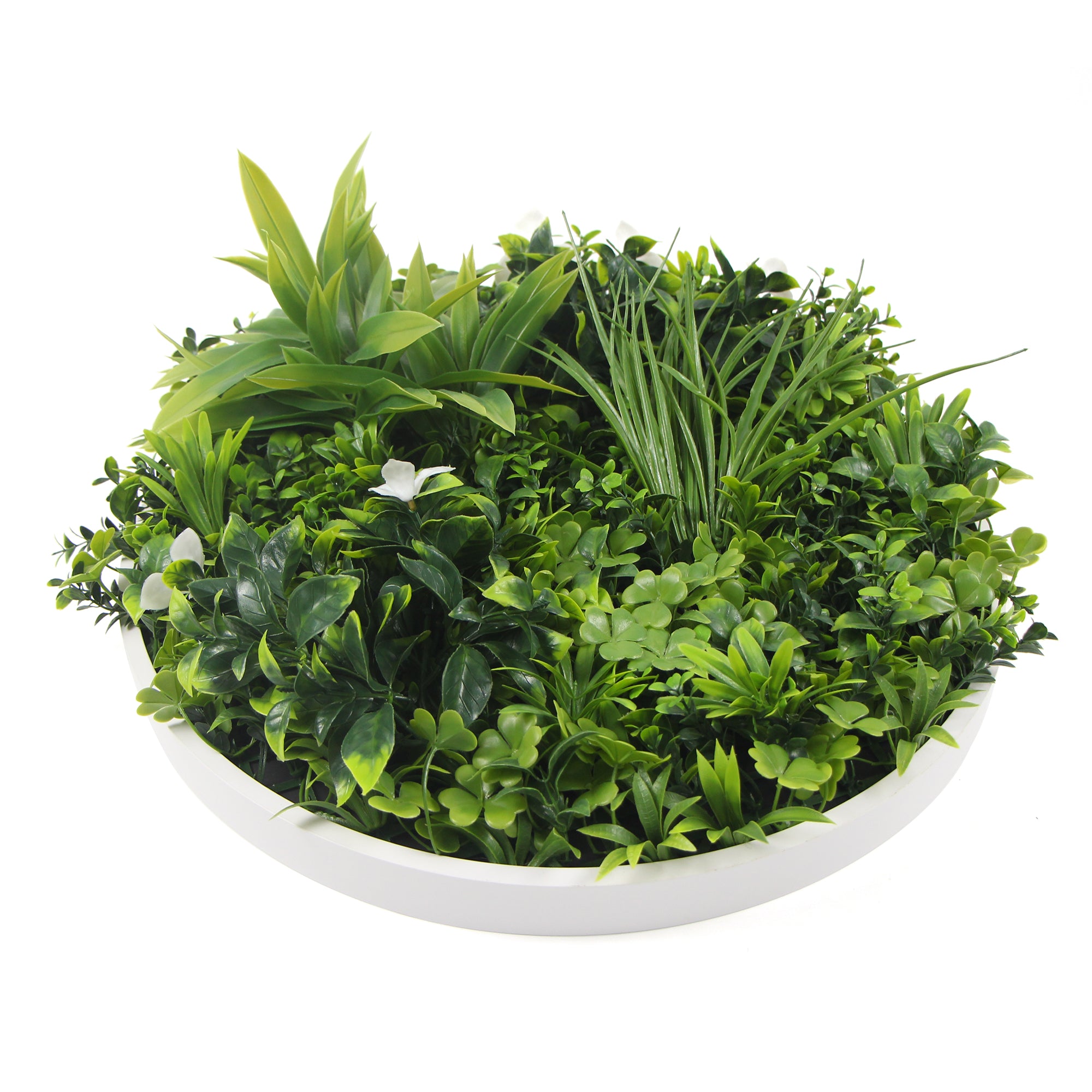 flowering-white-artificial-green-wall-disc-uv-resistant-75cm-white-frame