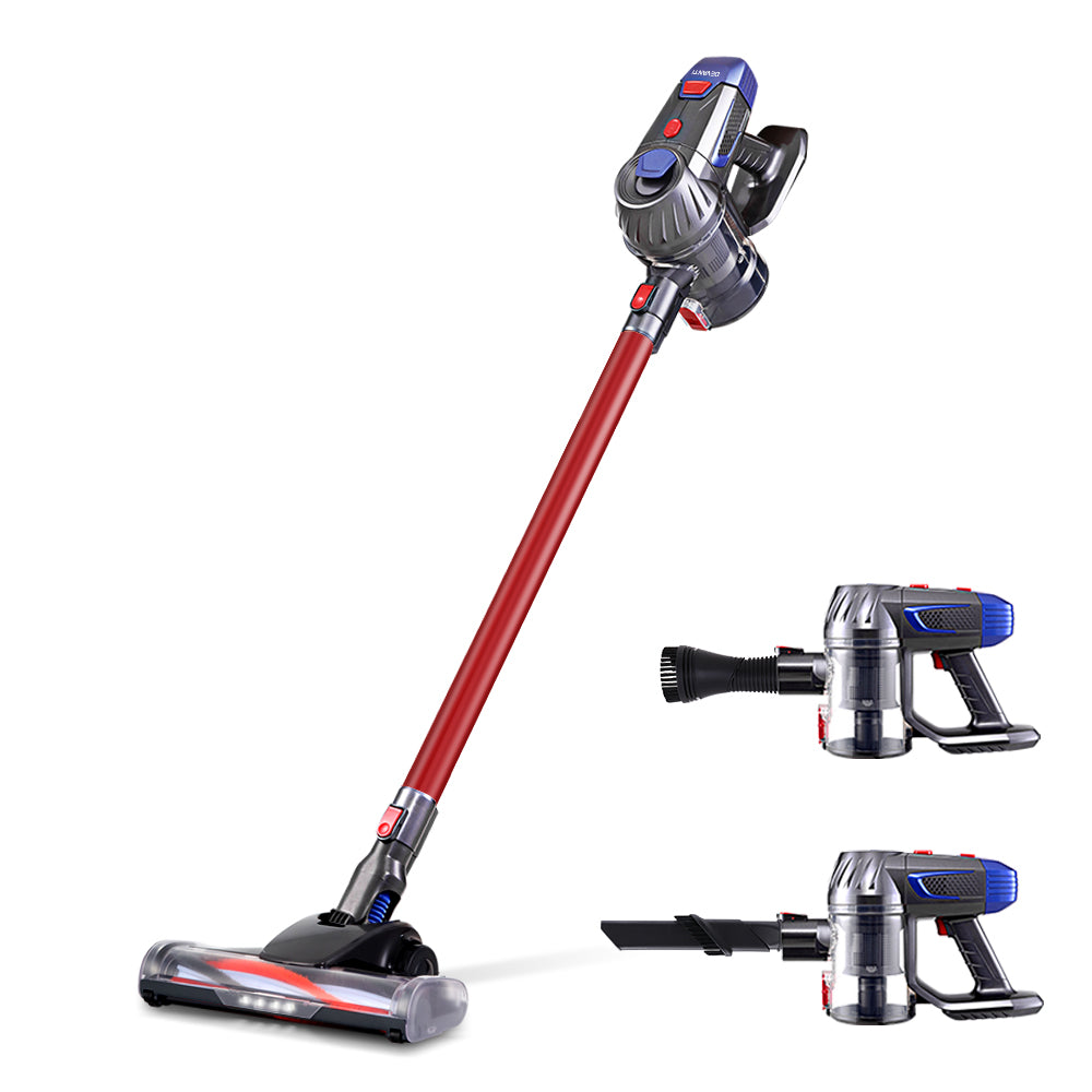devanti-handheld-vacuum-cleaner-cordless-stick-handstick-vac-bagless-2-speed-headlight-red