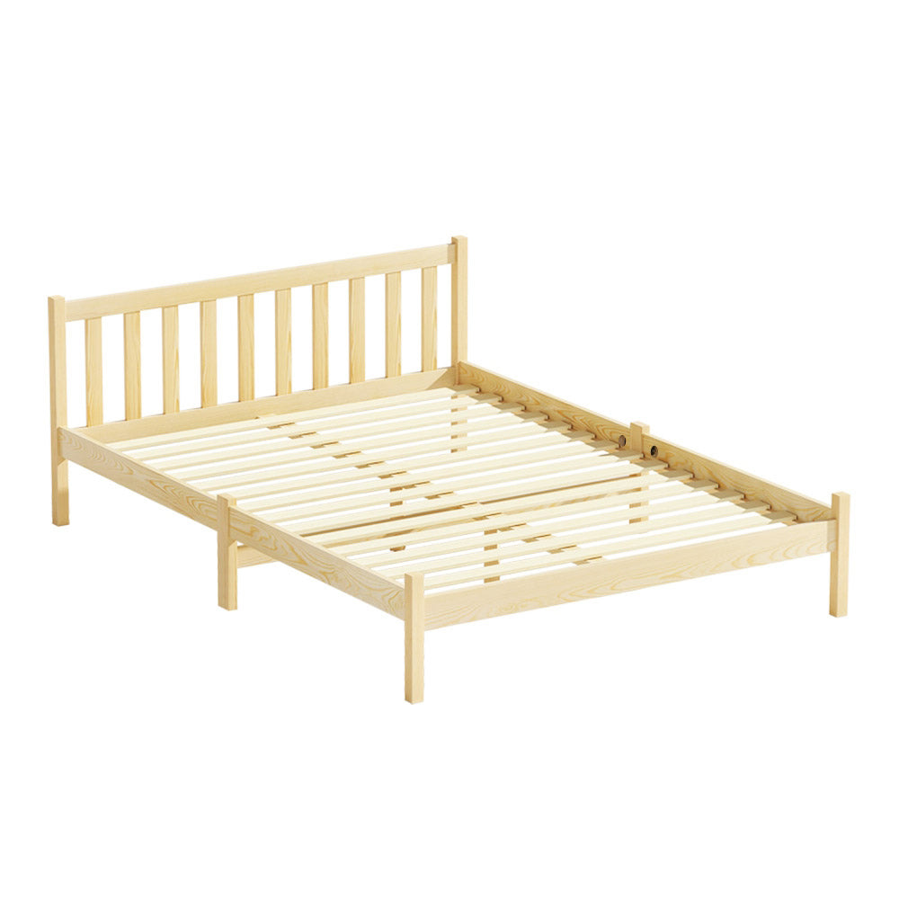 artiss-bed-frame-wooden-double-size-bed-base-pine-timber-mattress-foundation-oak