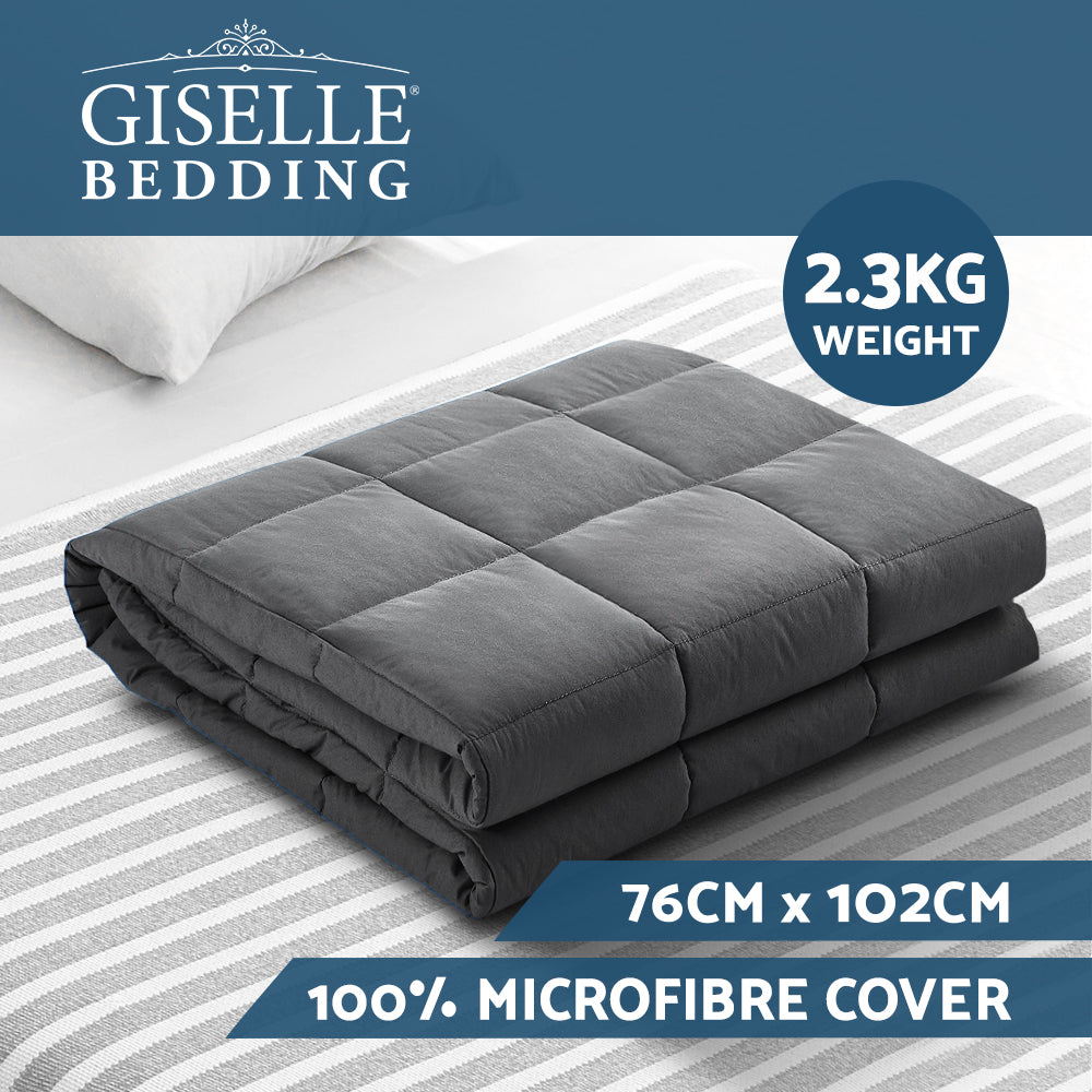 weighted-blanket-kids-2-3kg-heavy-gravity-blankets-microfibre-cover-comfort-calming-deep-relax-better-sleep-grey