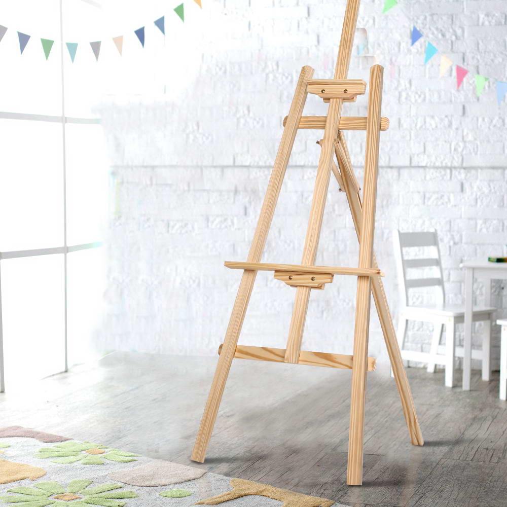 artiss-modern-floor-easel-white-oak