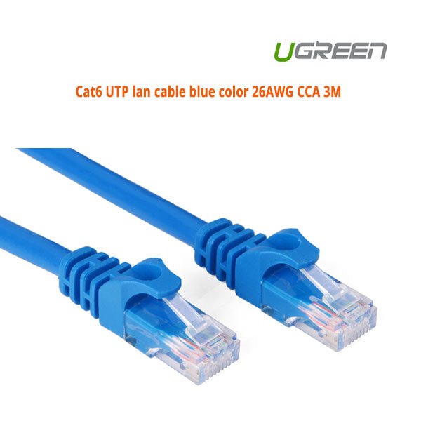 ugreen-cat6-utp-blue-color-26awg-cca-lan-cable-3m-11203