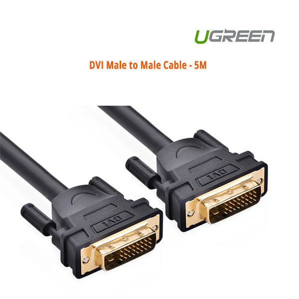 ugreen-dvi-male-to-male-cable-5m-11608