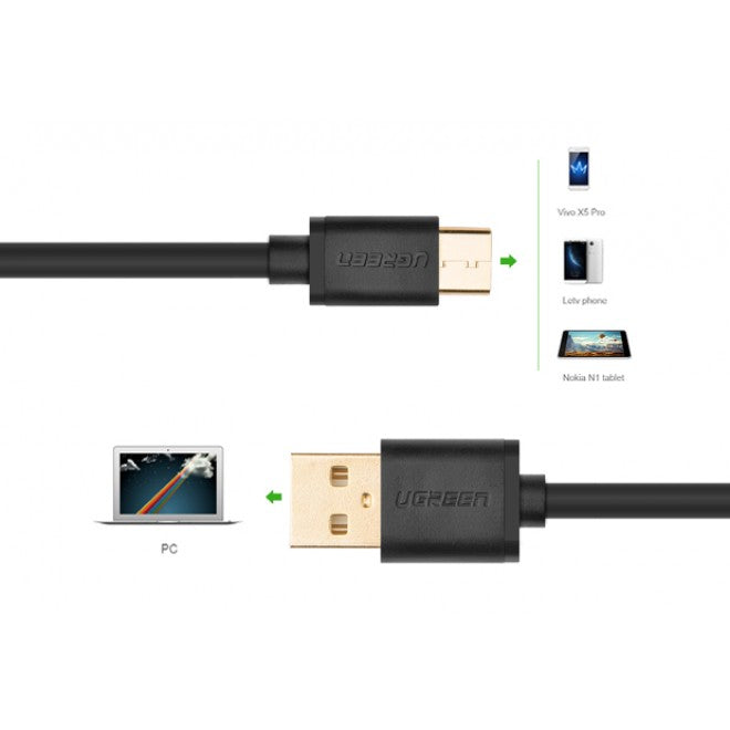 ugreen-usb-2-0-type-a-male-to-usb-3-1-type-c-male-charge-sync-cable-white-1m-30165