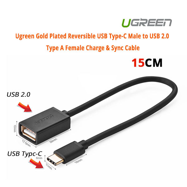 ugreen-usb-type-c-male-to-usb-2-0-type-a-female-charge-sync-cable-30175