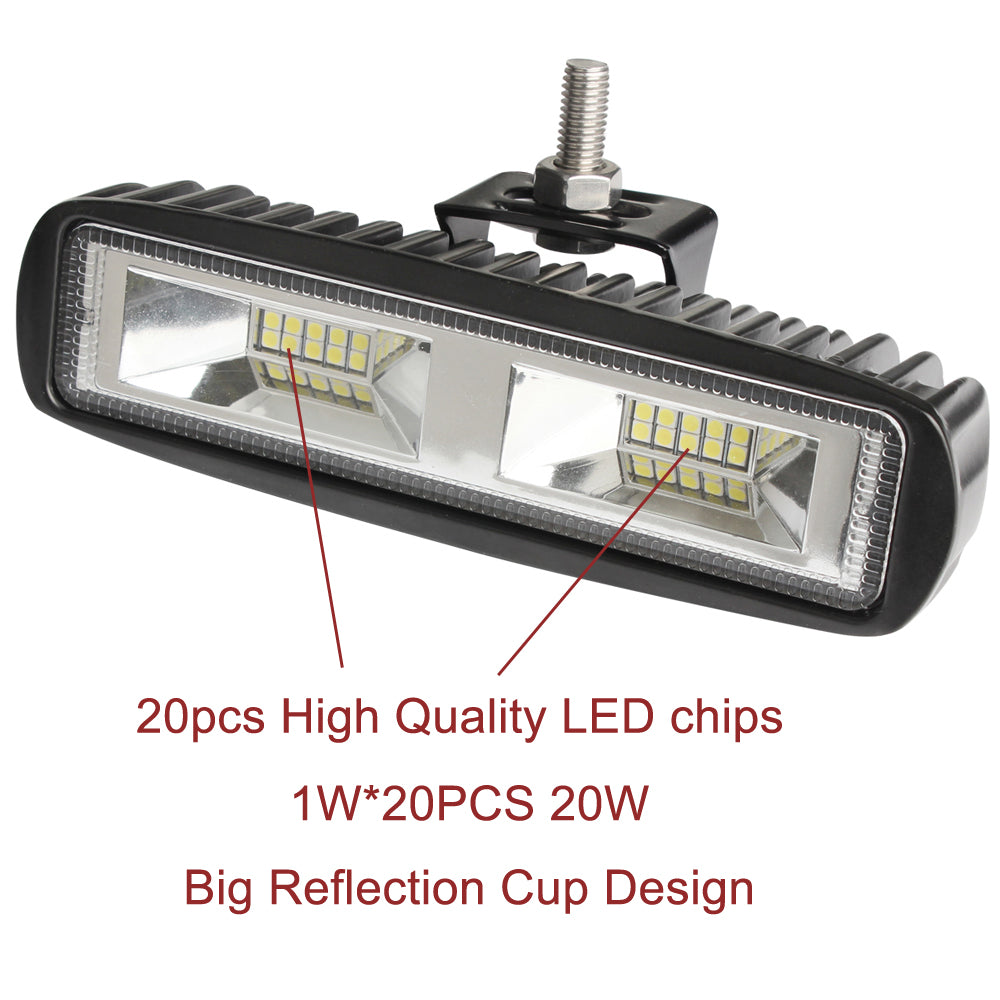 pair-6inch-20w-led-work-driving-light-bar-ultra-flood-beam-lamp-reverse-offroad