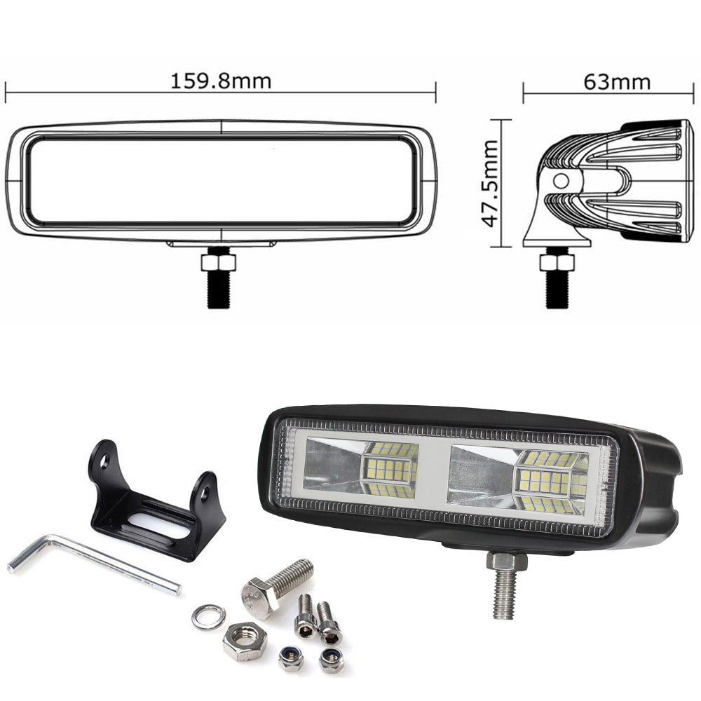 pair-6inch-20w-led-work-driving-light-bar-ultra-flood-beam-lamp-reverse-offroad